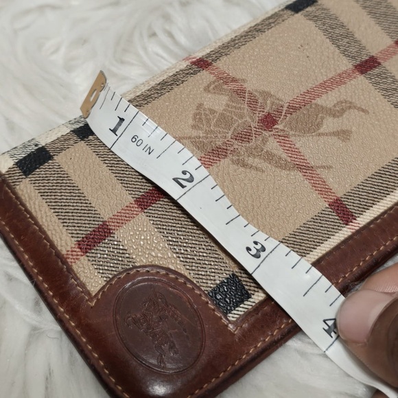 Burberry Nova check leather Bi-fold Compact wallet beige - Picture 8 of 9